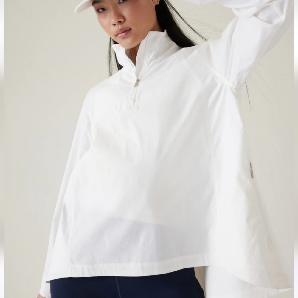 (M) Athleta Advantage Poplin Top